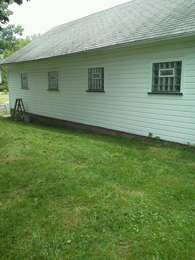 Glass Block garage windows