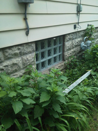 Glass Block Basement Window